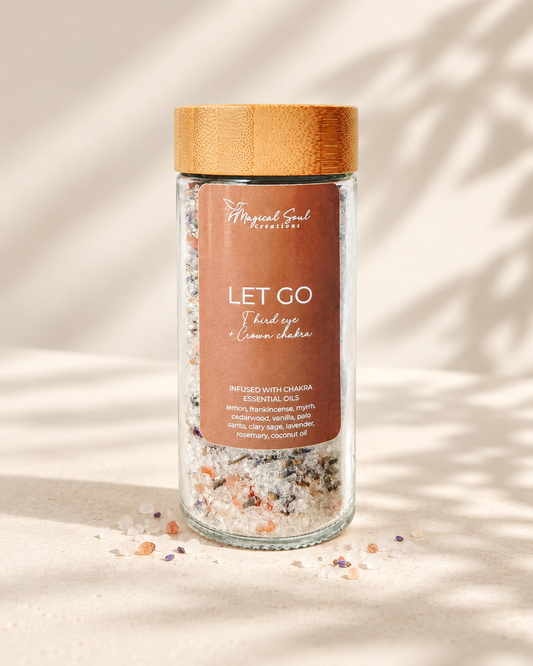 Let Go Bath Soak – Luxury Bath Salts for Relaxation, Release & Inner Peace