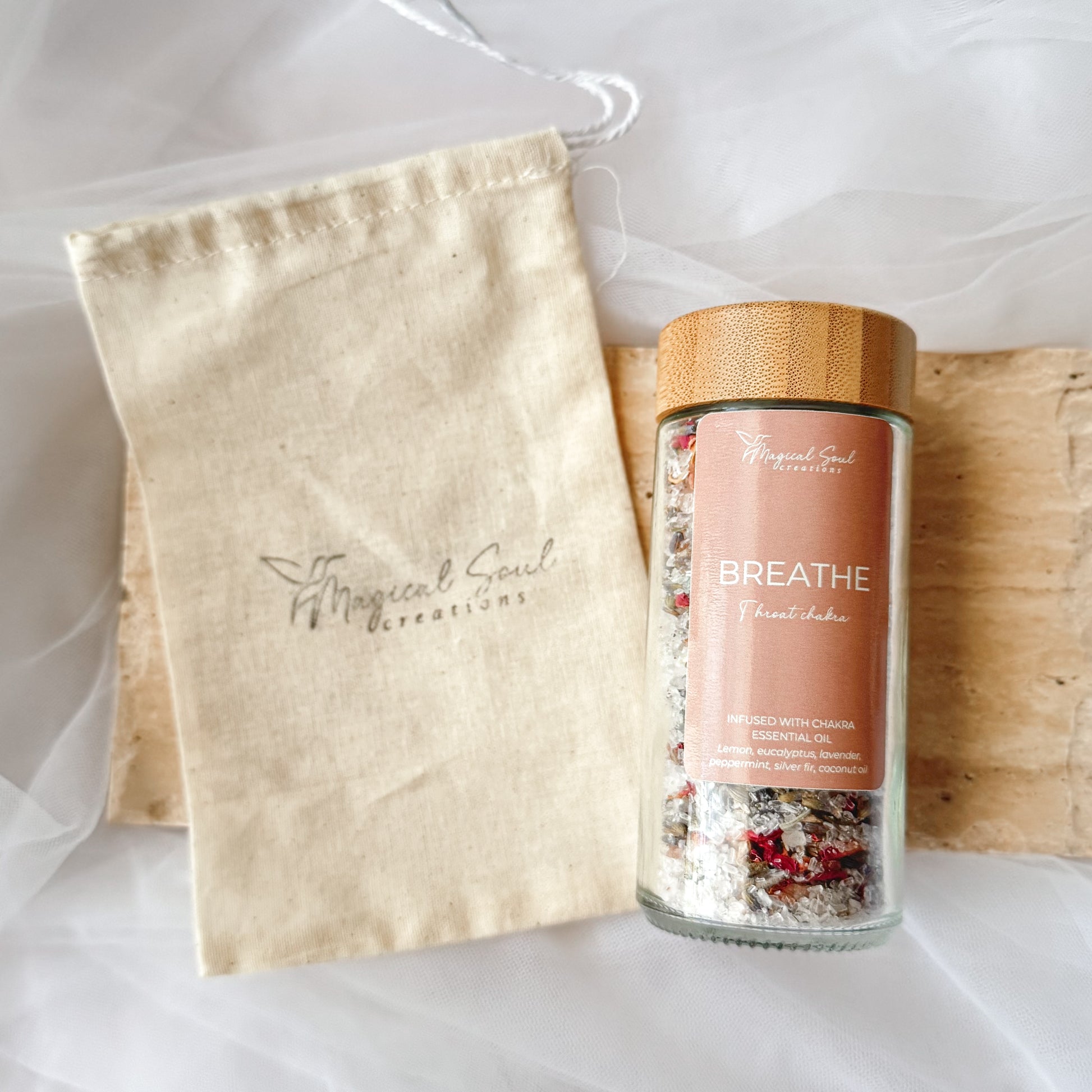 aromatherapy bath soak for breathing relief and mental calm