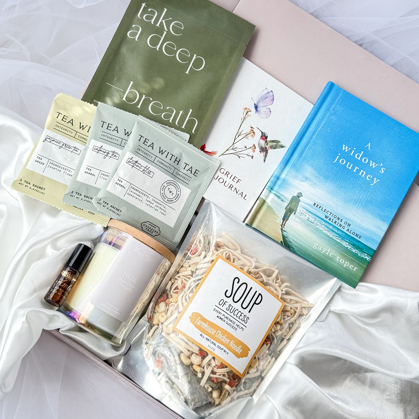luxury gift box for widows for comfort and emotional support