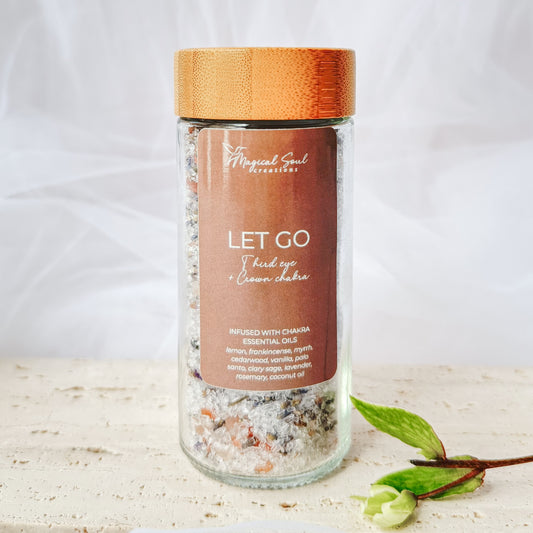 let go bath soak for emotional release and inner peace with calming aromatherapy