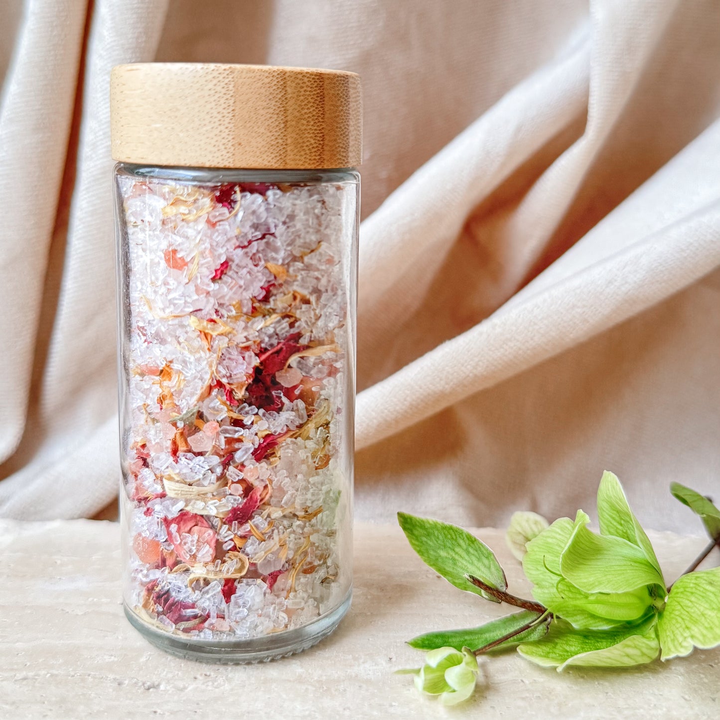 luxury bath salts for relaxation and full body reset self care ritual