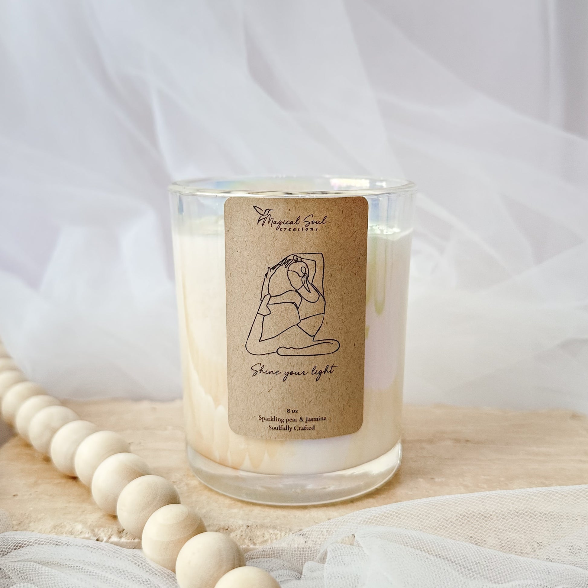 shine your light yoga candle for confidence and mindfulness rituals